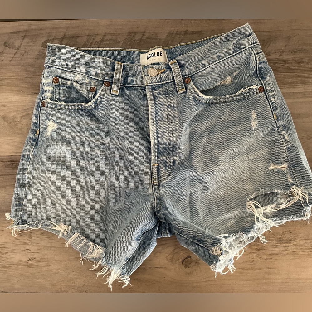 AGOLDE Parker Long Shorts